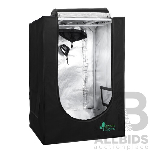 Hydroponics Grow Tent Kits Hydroponic Grow System Black 60X60X90CM 600D Oxford