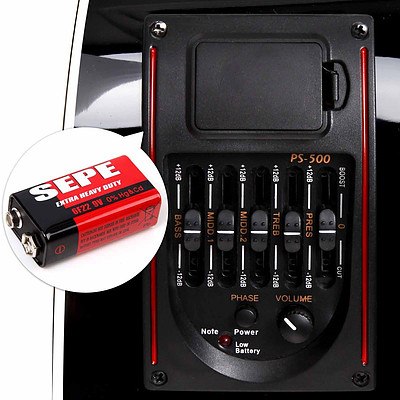 41 inch 5- Band EQ Electric Acoustic Guitar Full Size Natural - Brand New - Free Shipping