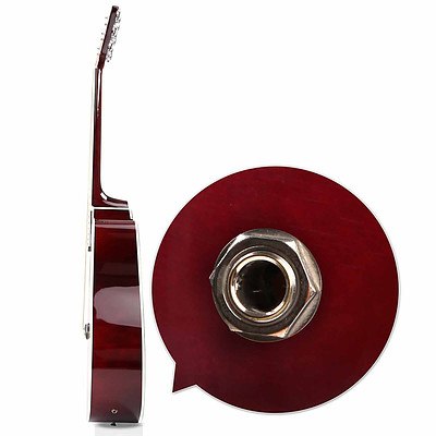 41 inch 5- Band EQ Electric Acoustic Guitar Full Size Natural - Brand New - Free Shipping