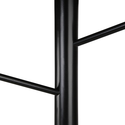 Wooden Coat Rack Clothes Stand Hanger Black - Brand New - Free Shipping