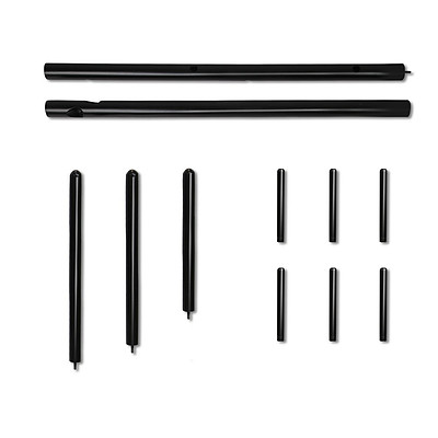 Wooden Coat Rack Clothes Stand Hanger Black - Brand New - Free Shipping