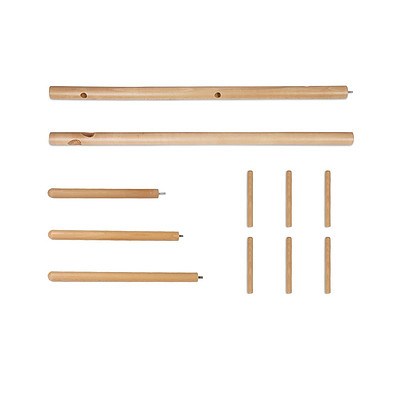 Wooden Coat Rack Clothes Stand Hanger Beige - Brand New - Free Shipping