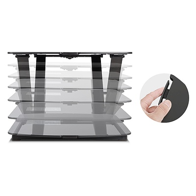 Height Adjustable Standing Desk - Black - Free Shipping