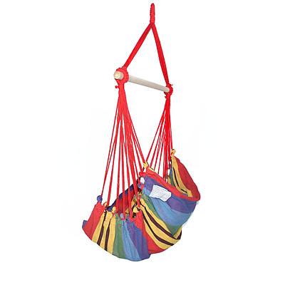 Hammock Swing Chair with Cushion - Multi-colour - Free Shipping
