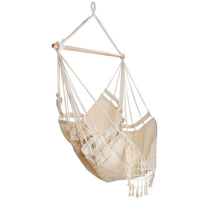 Creamy White Hanging Hammock Chair - Brand New - Free Shipping