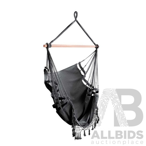 Hammock Swing Chair - Grey - Brand New - Free Shipping