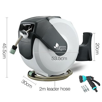 30m Retractable Water Hose Reel - Free Shipping