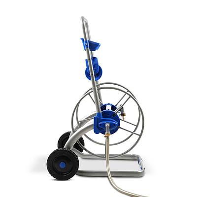 Stainless Steel Garden Hose - Blue & Silver - Free Shipping