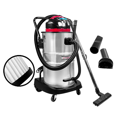 Industrial Commercial Bagless Dry Wet Vacuum Cleaner 60L - Brand New - Free Shipping