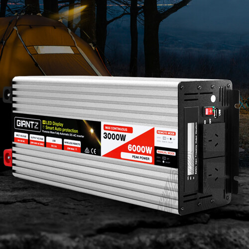 3000W/6000W Pure Sine Wave Power Inverter - Free Shipping