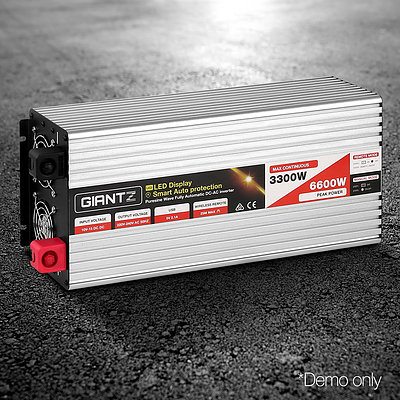 3300W/6600W Pure Sine Wave Power Inverter - Free Shipping