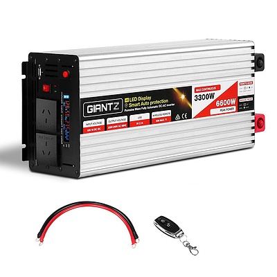 3300W/6600W Pure Sine Wave Power Inverter - Free Shipping