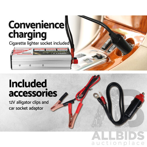 600W/1200W Pure Sine Wave Power Inverter - Free Shipping