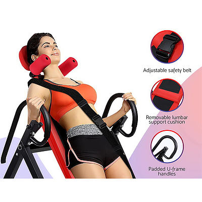 Everfit Inversion Table Gravity Stretcher Inverter Foldable Home Fitness Gym - Brand New - Free Shipping