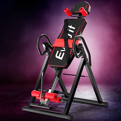 Everfit Inversion Table Gravity Stretcher Inverter Foldable Home Fitness Gym - Brand New - Free Shipping