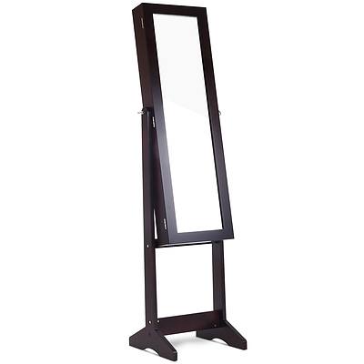 110cm Mirrow with Cabinet - Walnut - Free Shipping