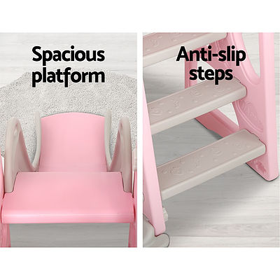 Kids Slide Swing Outdoor Slide Kids Playground Built-in Music Basketball - Brand New - Free Shipping