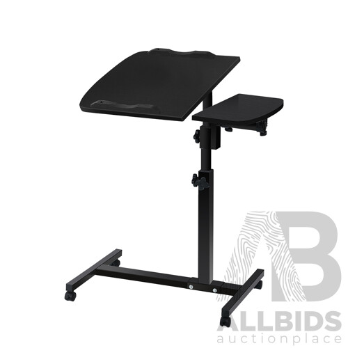 Rotating Mobile Laptop Adjustable Desk Black  - Brand New - Free Shipping