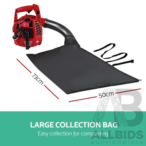 26CC Petrol Blower and Vacuum - Orange & Black - Free Shipping