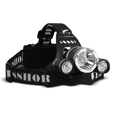 Set of 2 Four Mode LED Flash Torch Headlamp - Free Shipping