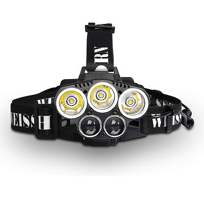 6 Mode LED Flash Torch Headlight - Free Shipping