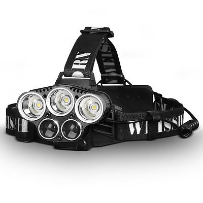 6 Mode LED Flash Torch Headlight - Free Shipping