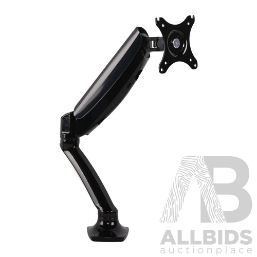 Adjustable Monitor Arm Desk Mounted - Black
