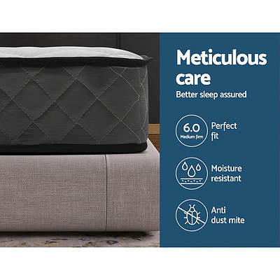 Bonnell Spring Medium Firm Mattress Single - Brand New - Free Shipping