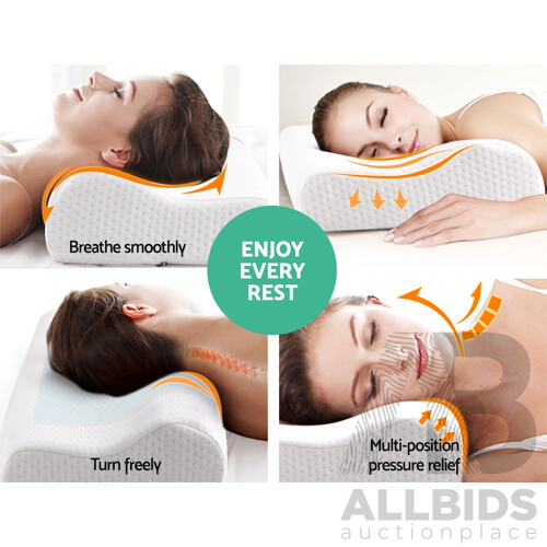 Cool Gell Memory Foam Pillow - Free Shipping