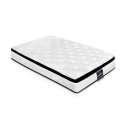Latex Pillow Top Pocket Spring Mattress Single - Brand New - Free Shipping