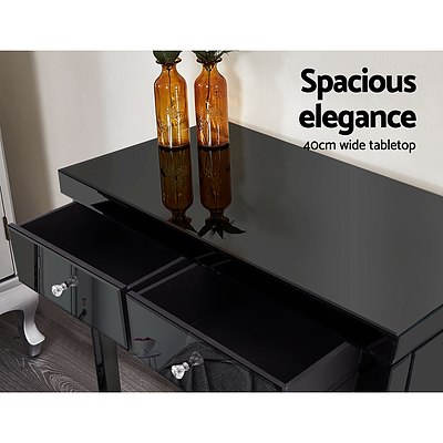 Mirrored Furniture Console Table Hallway Hall Entry Dressing Side Drawers - Brand New - Free Shipping