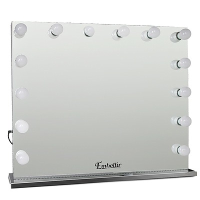 Embellir Holly Wood Make Up Mirror with LED Light Bulbs