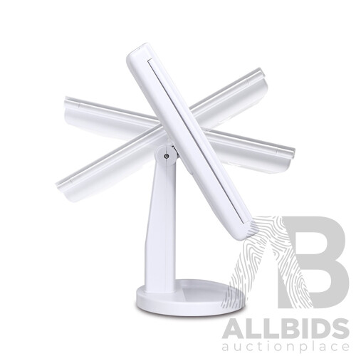 LED  Tri-Fold Make Up Mirror