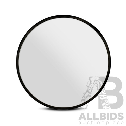 60cm Frameless Round Wall Mirror