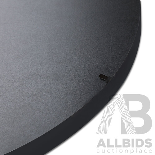 80cm Frameless Round Wall Mirror