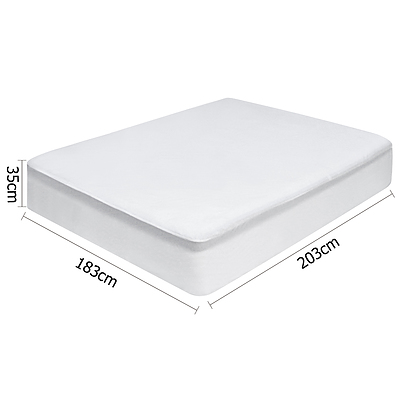 King Size Waterproof Bamboo Mattress Protector - Brand New - Free Shipping
