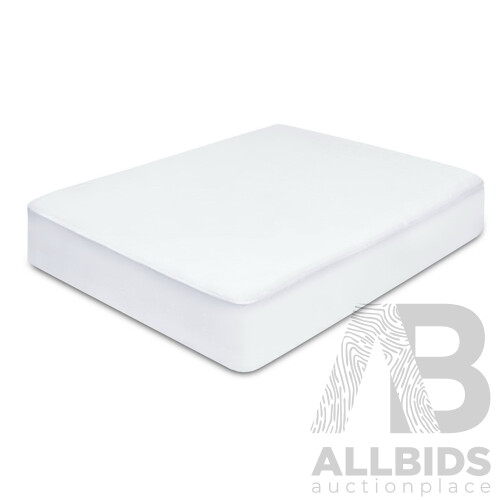 Single Size Waterproof Bamboo Mattress Protector - Free Shipping