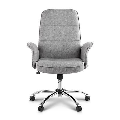 Fabric Office Desk Chair - Grey