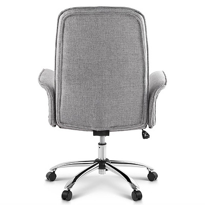 Fabric Office Desk Chair - Grey