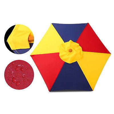 Kids Wooden Picnic Table Set with Umbrella - Brand New - Free Shipping
