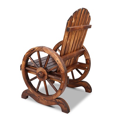 Wooden Wagon Chair Outdoor - Brand New - Free Shipping