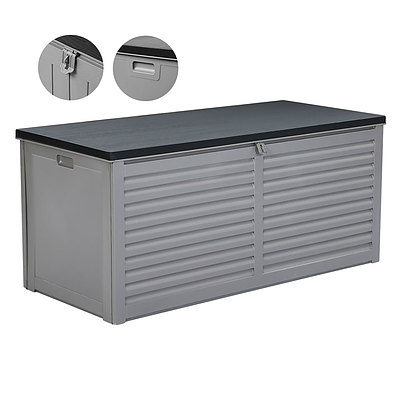 Outdoor Storage Box Bench Seat Garden Sheds Chest 490L - Brand New - Free Shipping