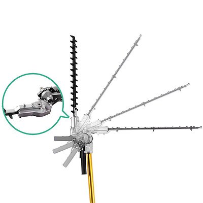 62CC 9 in 1 Multi Use Chainsaw Hedge Trimmer Brush Cutter - Free Shipping