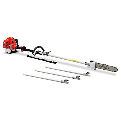 62CC 5.6m Pole Chainsaw Hedge  Trimmer Pruner Extension - Free Shipping