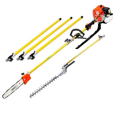 75CC 2 in 1 Multi Use Chainsaw Hedge Trimmer Pruner - Free Shipping