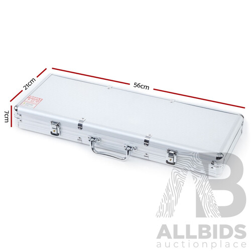 Poker Chip Set 500PC Chips TEXAS HOLD'EM Casino Gambling Dice Cards - Brand New - Free Shipping