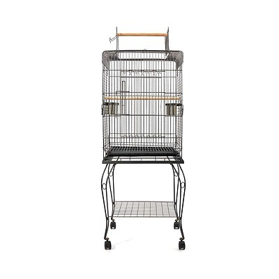 i.Pet Large Bird Cage with Perch - Black - Brand New - Free Shipping