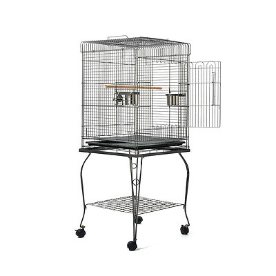 i.Pet Large Bird Cage with Perch - Black - Brand New - Free Shipping