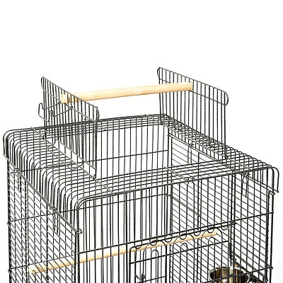 i.Pet Large Bird Cage with Perch - Black - Brand New - Free Shipping