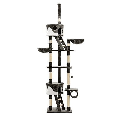 260cm Multi Level Cat Scratching Post - Grey - Brand New - Free Shipping